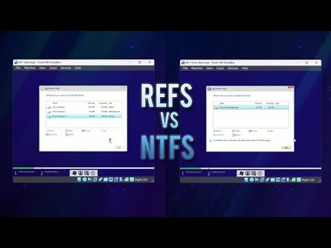 Benchmark ReFS vs NTFS #2024 #23h2