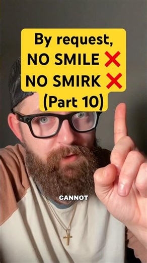 By request, NO SMILE ❌ NO SMIRK ❌ (Part 10)
