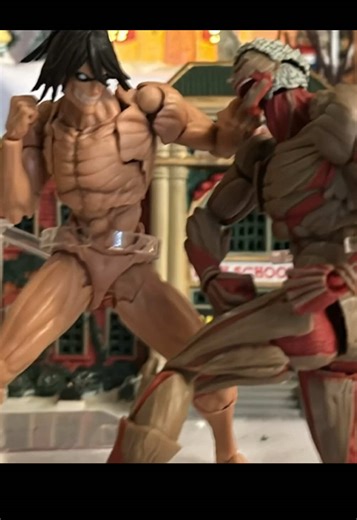 This took so long I swear if it flops #aot #animeedit #figtok #stopmotion #attackontitan