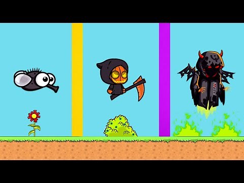 FLY TO GRIM REAPER // ALL ANIMALS // HOW TO LEVEL UP FAST // FlyOrDie