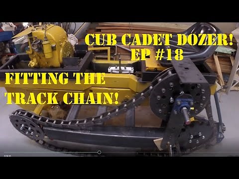 Cub Cadet Dozer Build EP #18, More Tension(er)!