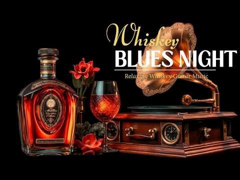 Whiskey Blues Night | Slow Blues Guitar, Smooth Jazz & Vintage Bar Music for Deep Relaxation