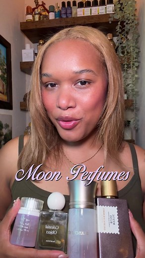 moon perfumes ‧₊˚ ☾. ⋅ ★ Mystic Bliss - @Goldfield & Banks Australia ★ Blanche Bete - @Liquides Imaginaires ★ Aura de Vanille - @Le Monde Gourmand (use code DEJA10 for 10% off) ★ Celestial Object - @Liis ★ Gentle Reminder - @Snif #moonperfume #celestialperfume #spaceperfume #weirdperfume #uniqueperfume [perfumes that smell like the moon, moon aesthetic, moon fragrances, fragrances that smell like the moon, moon girl, moon core]