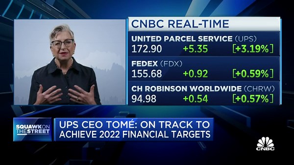 UPS CEO Carol Tomé discusses recent earnings, recession risks and end-of-year outlook