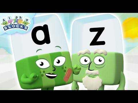 🦸 The A to Z of Being a Hero 🦸‍♀️ | Learn to Spell and Read | ‪@officialalphablocks‬