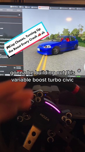 Turning up the Boost every crash?! #mozaracing #nextlevelracing #simrig #simrigs #racingsimulator #vanbuild #vanliving #gamingsetup #vanlifegaming #simracingrig #simracinghardware #streamer #racingsim #simracing #simracingsetup #simracingrigs #simracingamers #vanlife #vanbuildout #carguys #vanlifers #vanlifebuild #vanlifeconversion #gamer #gaming #forza #fh5 #drift #live