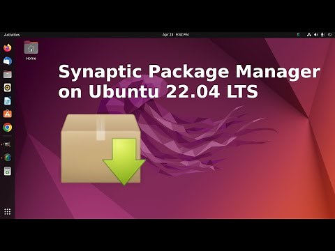 How to install synaptic package manager on Ubuntu 22.04 LTS