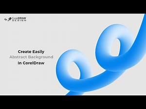 Easiest way to Create an Abstract Background | CorelDraw | CorelDraw Design Tutorial | Beginners Tip