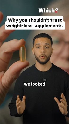 Which? on Instagram: "The hype around pricey weight-loss injections has created huge demand for cheaper alternatives, but don't get drawn in by food supplements that claim to burn fat fast - we found many making claims that aren't allowed or backed by evidence. Brands are claiming their products will help to burn fat, block carbs or suppress your appetite. Or, that their products can increase GLP-1 production (the appetite-regulating hormone that prescription jabs such as Wegovy and Mounjaro mim