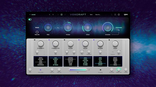 UJAM launches Voxcraft creative vocal multi-effect plugin