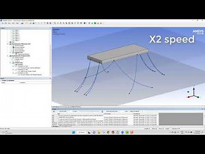 Ansys Aqwa Large Floating Structure Dynamic Analysis #ansys #dynamic #analysis