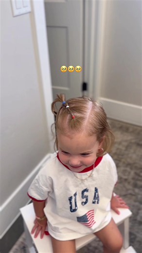 Did you see it 🥹🥹🥹 how does time go so fast!!! @Salee Hair over the years 🤍 #hairtutorial #fourthofjuly #toddlerhairstyles #motherhood #easyhairstyles