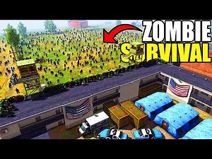 I built a Zombie Survival BUNKER FORT in this BASE BUILDING Simulator! - Gates of Hell
