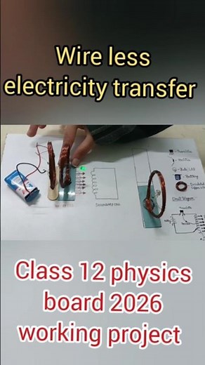 Physics working project class 12 , board 2025-26 #physicsexperiment #class12physics #shorts