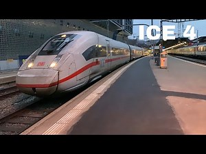 Wagen Rundgang im neuen ICE 4 der Deutschen Bahn