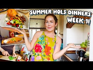 Budget & QUICK Summer Holiday Family Meals This Week | Easy Dinners We Had This Week