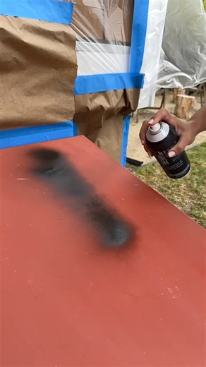 #AD Say goodbye to this eyesore of a door ✌🏽 and hello to curb appeal with BEHR PREMIUM spray paint! #BEHRAmbassador Watch as I transform this bulkhead door using BEHR PREMIUM Spray Paint in Oil Rubbed Bronze from their new Curb Appeal collection. The drip and run resistant formula makes the process a breeze, plus, with rust and corrosion resistance, this transformation is built to last. Cheers to BEHR for making DIY projects easy and enjoyable! #todayletspaint #BEHRpaint @BEHR Paint | Painting