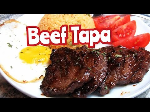 BEEF TAPA | TAPSILOG | FILIPINO BREAKFAST