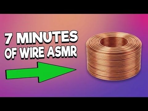 7 Minutes of Mesmerizing Wire Drawing ASMR