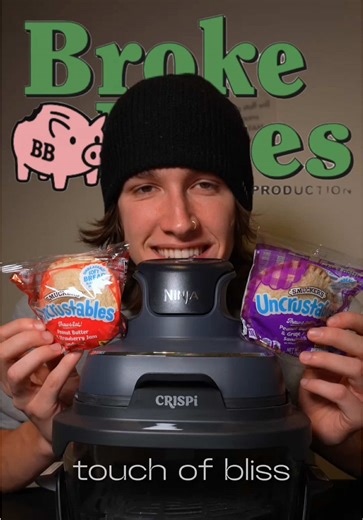 touch of bliss✨ #food #airfryer @Corporate Dropooout @Ninja Kitchen @Uncrustables