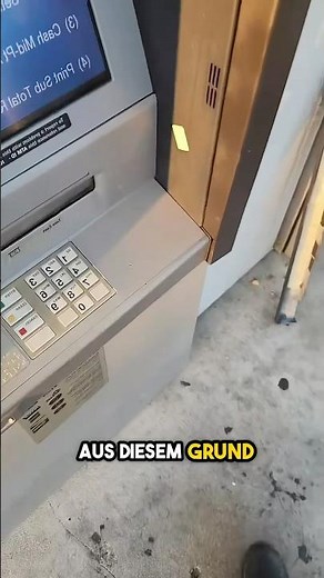 Nimm KEIN Geld aus dem Geldautomaten, ohne das zu wissen 😱