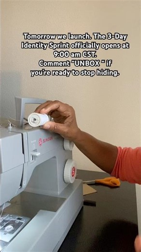 3-Day Identify Sprint starts tomorrow sewing on your singer sewing machine #tutorial #beginners