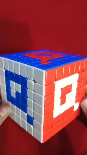 How to make Q in 7x7 Rubik'sCube #trending #viral #shortfeed #shorts #cubesolve