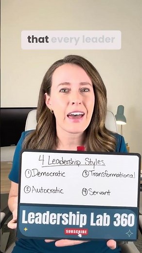 4 Leadership Styles Every Leader Should Know