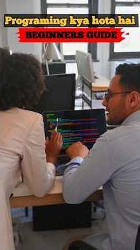 Programing kya hota h 😳 Beginner Guide || 🚀🔥 #viral #trending #flutter #shorts #ytshorts #coding