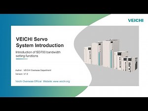 VEICHI SD700 Bandwidth Setting Function