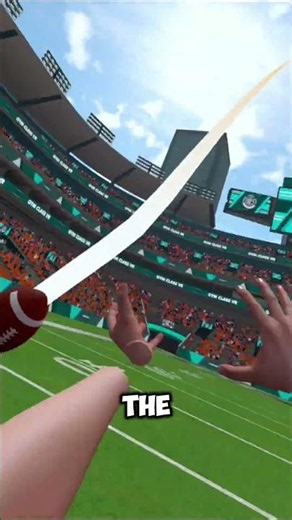 The new kicking mechanics have been added to gym class football! #gymclassvr #football
