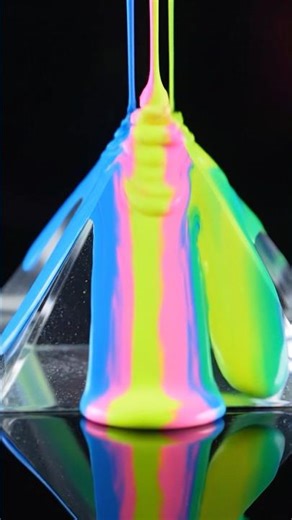 Neon Flow Burst #oddlysatisfying