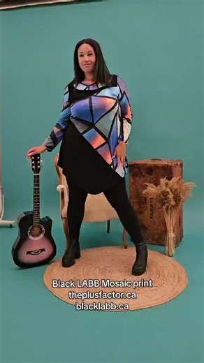 11 reactions |  Black LABB - Mosaic Print Rock  Black LABB's...