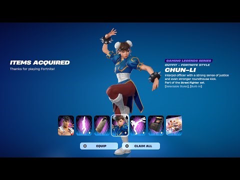 CHUN LI SKIN RETURN RELEASE DATE IN FORTNITE ITEM SHOP 2026!