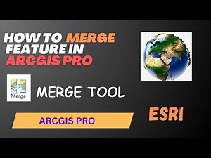 How to Merge Features in ArcGIS Pro and Merge Tool in ArcGIS Pro #arcgispro #esri #merge