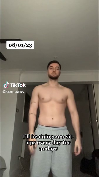 200 Sit Ups a Day 30-Day Challenge