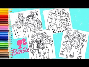 Coloring Barbie Dream House Adventures Nikki Ben Teresa Daisy Renee Summer Chelsea - Coloring Pages