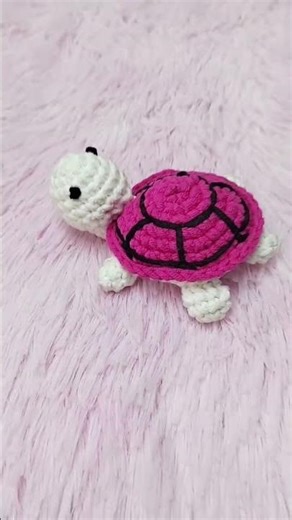 Cute crochet tortoise🐢💚#crochet #shorts #viral #fyp #amigurumi #cute #diy #craft #trending #ytshorts