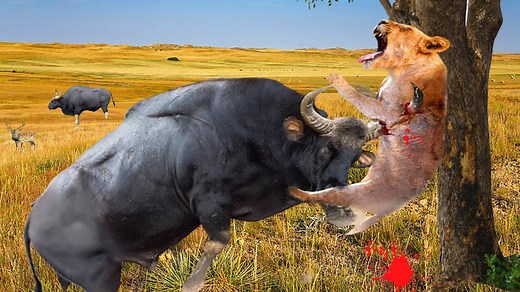 Top 10 Moments Lions are Killed by Their Prey