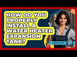 How Do You Properly Install A Water Heater Expansion Tank? - Plumbing DIY Daily