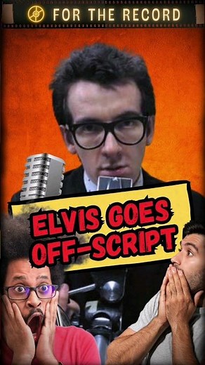 Elvis Costello ABRUPTLY Goes Off Script on 'Saturday Night Live' - WHAT?? 😲 #rockstory #snl