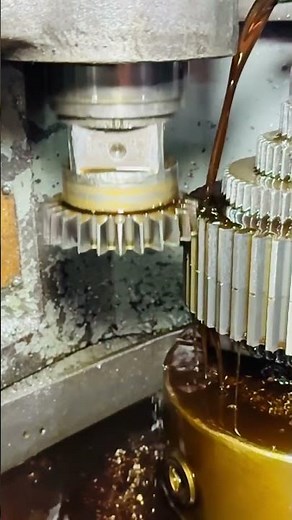 How to make Spur gear / 3 module spur gear cutting on maxicut gear shaper #ghaniengineeringwork