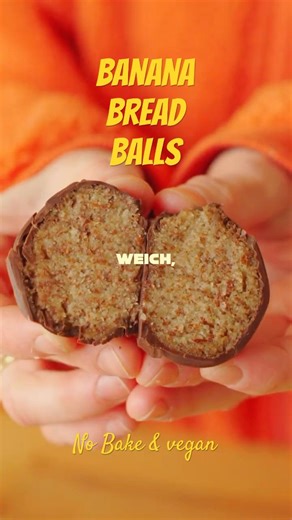 Banana Bread Balls – vegan & no-bake | quick, easy & really delicious