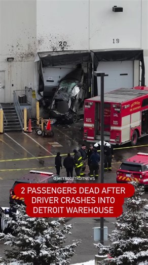 JUST IN🚨: Two passengers are dead after a crash Sunday morning in Detroit. It happened around 10:15 a.m. at Cardinal Health, a medical supply company, on Rosa Parks Boulevard near I-94. According to Public Information Officer Jalon Nelson, officers and EMS responded to an auto accident and found two people deceased inside the vehicle. Police believe there were three people in the car — one driver and two passengers. The driver was taken into custody by police and transported to the hospital for