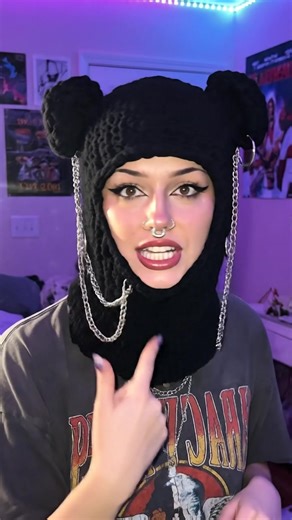 Bear mask with accessories🐻#mask #bearhat #accessories #cool #fyp | mask