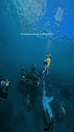 Katie's Ocean Mermaid Photoshoot and Videoshoot in Bali | DiveArts Academy 🌊🧜‍♀️
