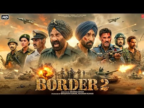 Border 2 sunny deol movie hindi dubbed review | varun dhawan | diljit dosanjh | story explained