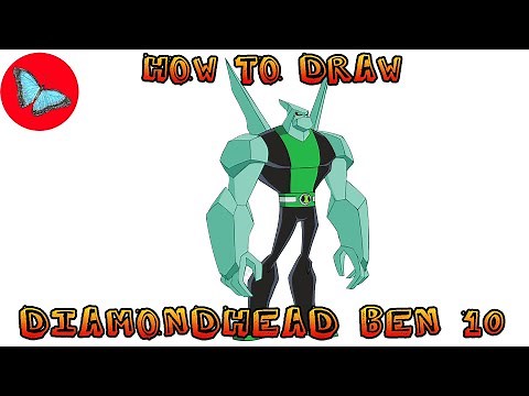 How To Draw Diamondhead From Ben 10 | Drawing Animals