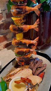 A little surf, a little turf, a whole lotta festivo. Lobster tail, brochette-style shrimp and our legendary beef and chicken fajitas, all on one festive platter. Our Plato Festivo is available at select locations for a limited time, for the holidays! | Pappasitos Cantina