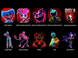 Poppy Playtime Chapter 5 Mobile – FULL Game Movie | Ch 0,1,2,3,4,5,6 All Bosses & Endings!